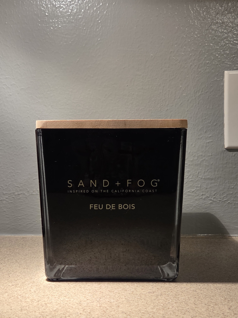 Sand + Fog Feu De Bois Scented Candle